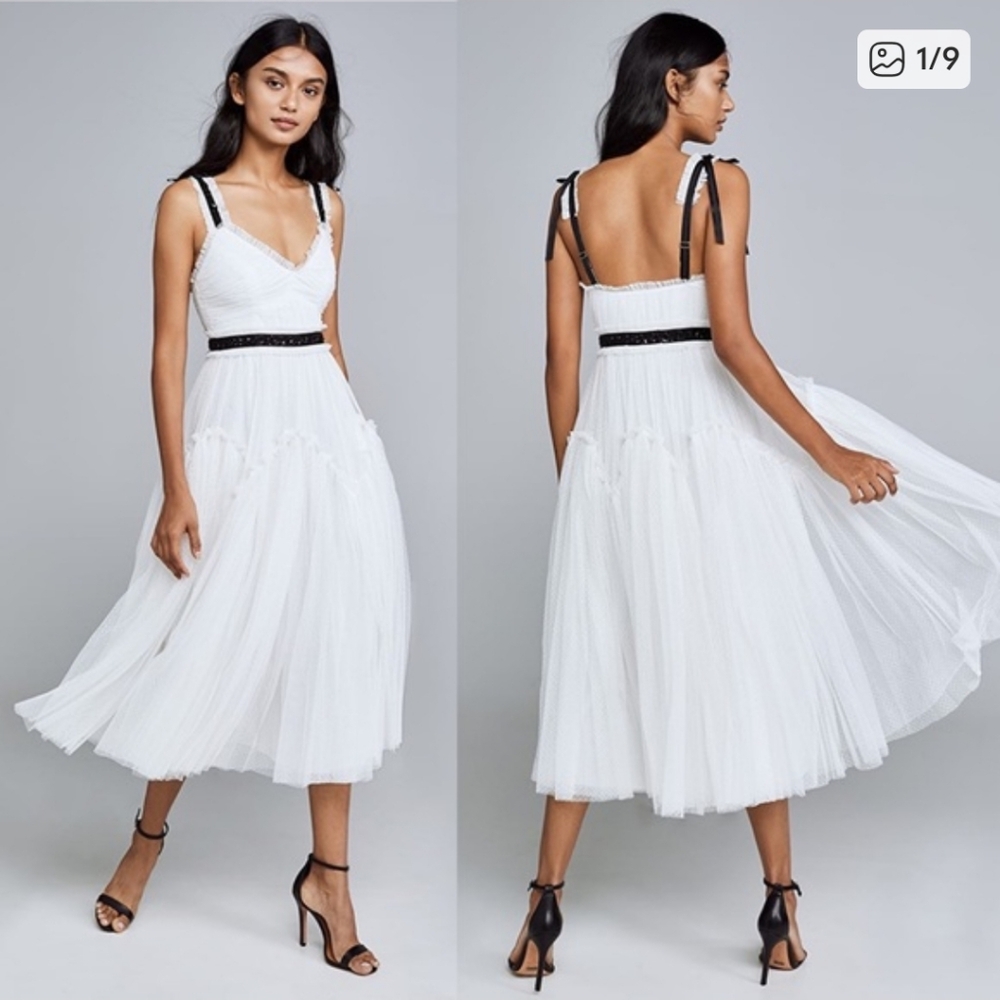 BHLDN Needle & Thread Dress size US 6 $509 - Picture 12 of 15